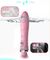 몸을 위한 강렬한 분홍색 재충전용 개인 지팡이 마사지 기계 10